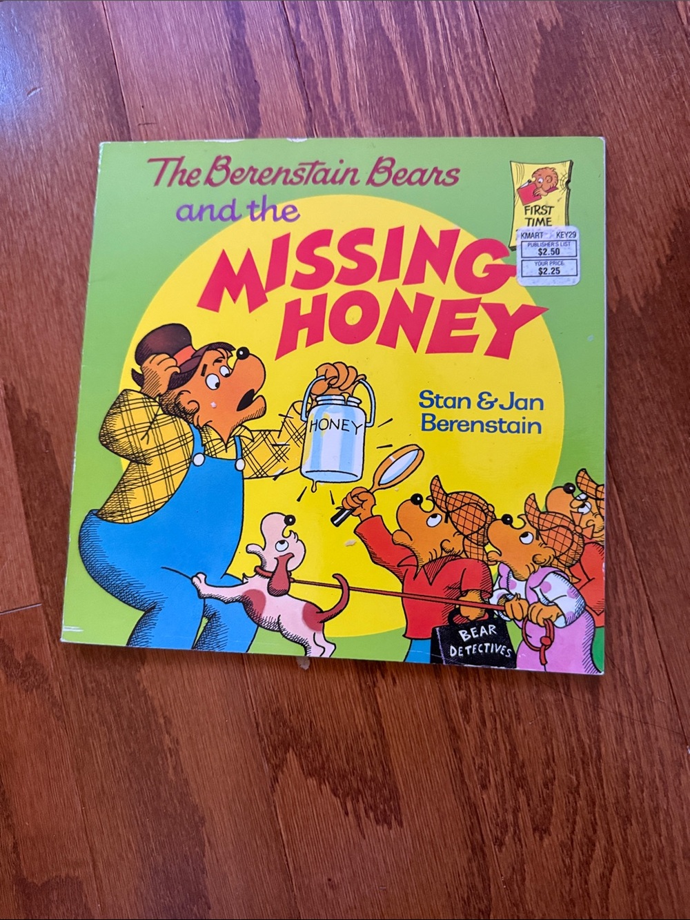 The Berenstain Bears and the Missing Honey Vintage 1987 Children’s Book